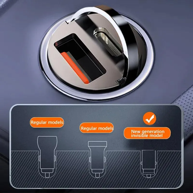 100W Mini Car Charger Lighter Fast Charging Clearance Event Alert