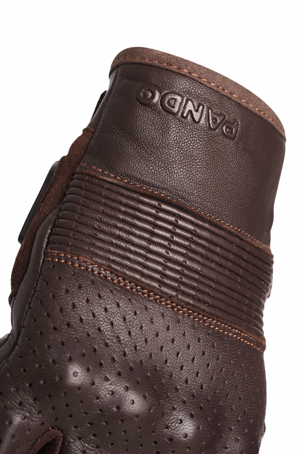 Special Steal Event Onyx Brown 02 Leather Motorcycle Gloves