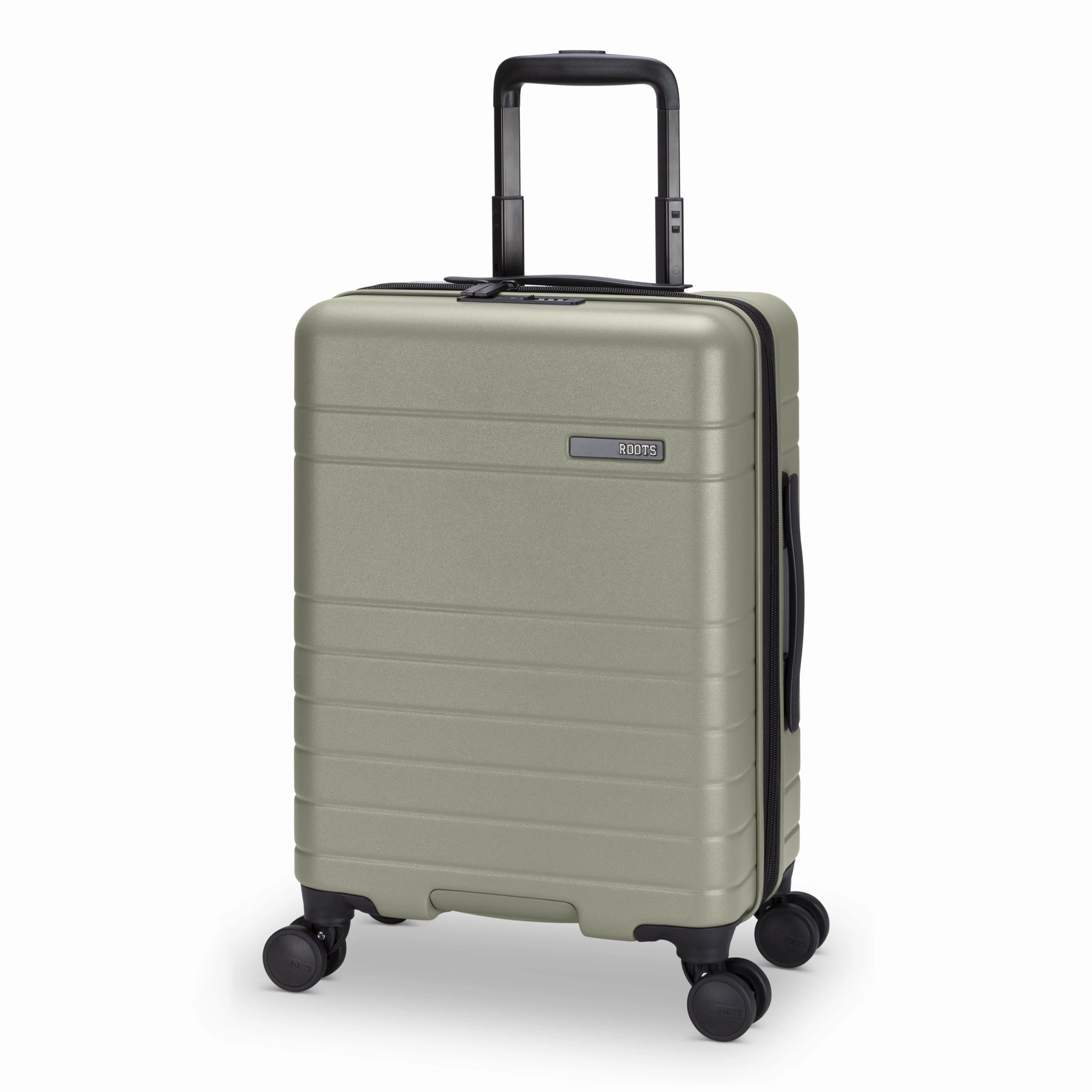 Big Price Drop Special Price Today Roots Travel Expandable Spinner 19" Carry-On Luggage