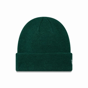 New Era Seasonal Dark Green Cuff Knit Beanie Hat Grab Todays Deal