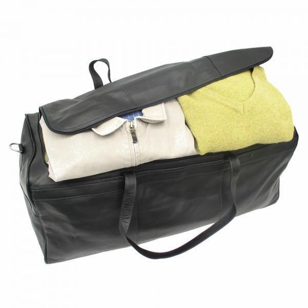 Daily Hot Deal Grab It Fast Piel Leather Traveler'S Select Large Duffel Bag