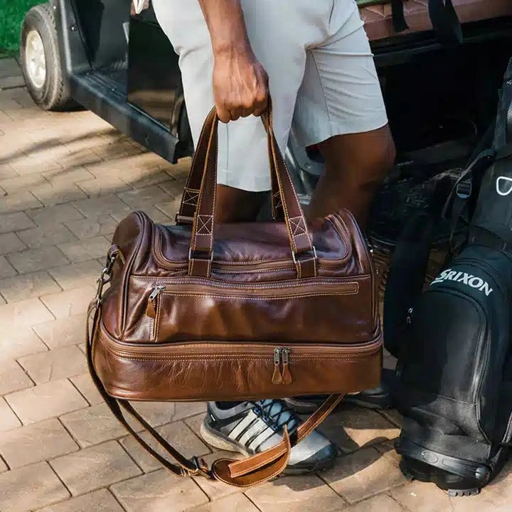 Thandana Leather Golf Bag Limited Time Offer Hot Discount Deal
