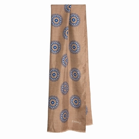 Trending Deals Today Beige Madder Silk Stole