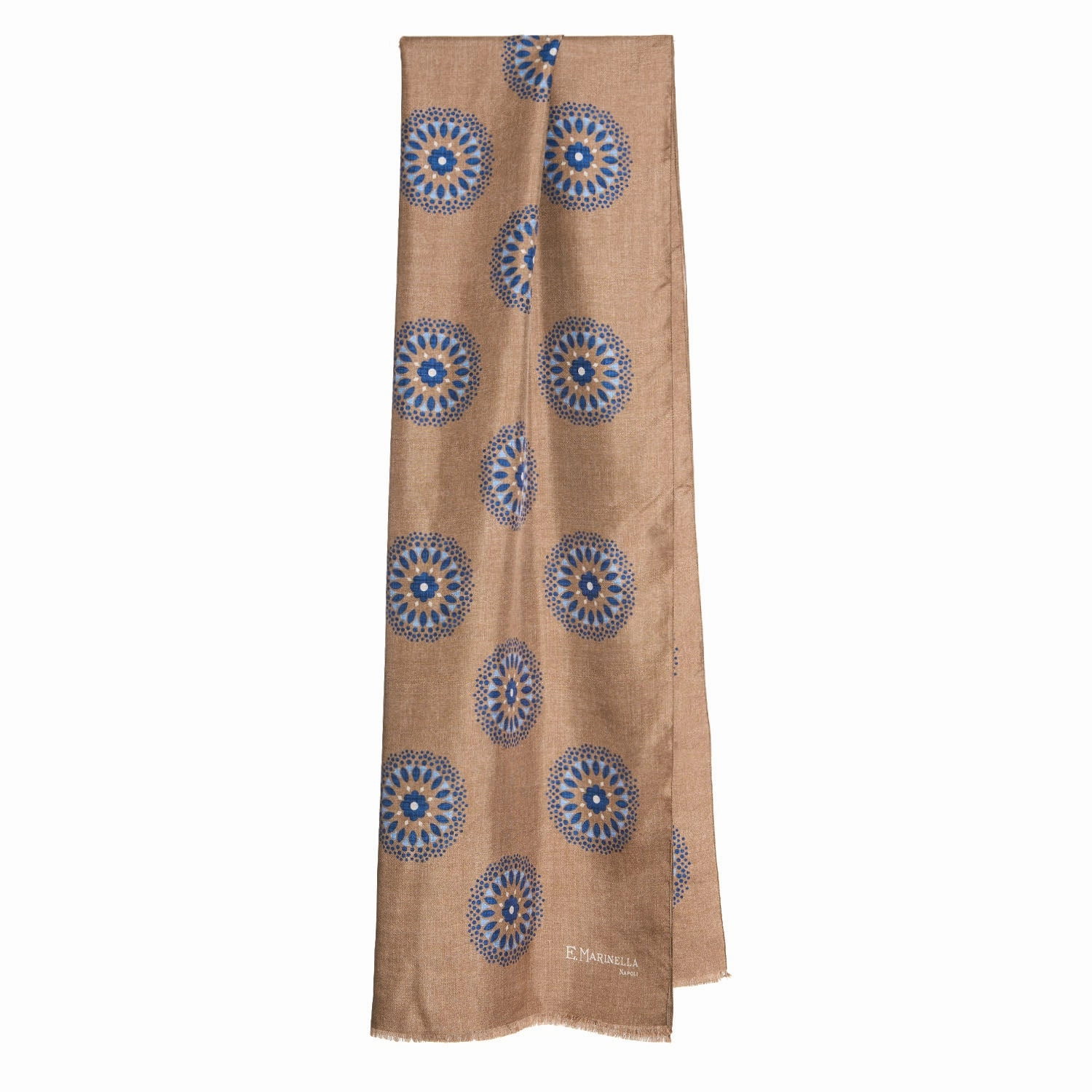 Trending Deals Today Beige Madder Silk Stole