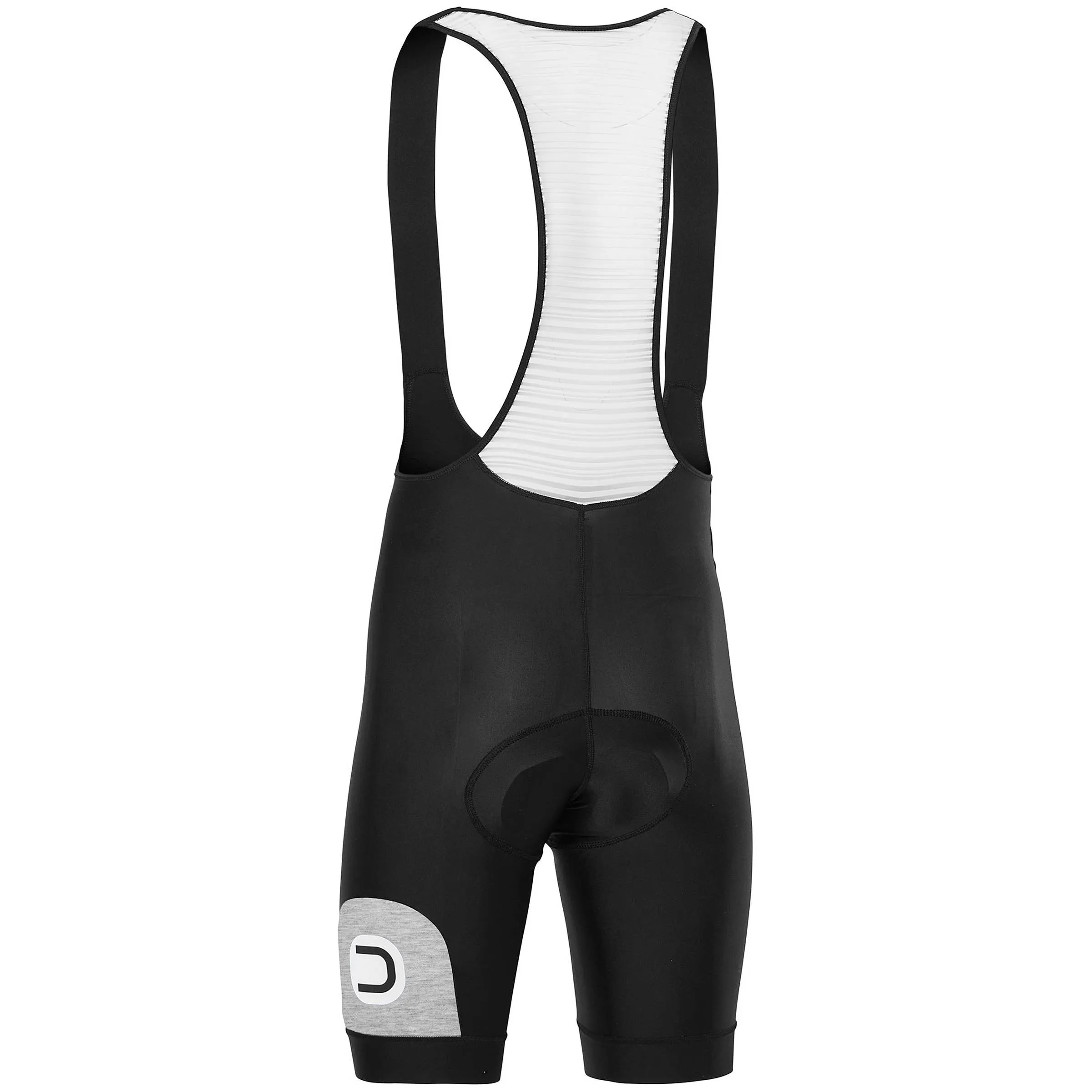 Dotout Tour Bibshorts - Black light gray
