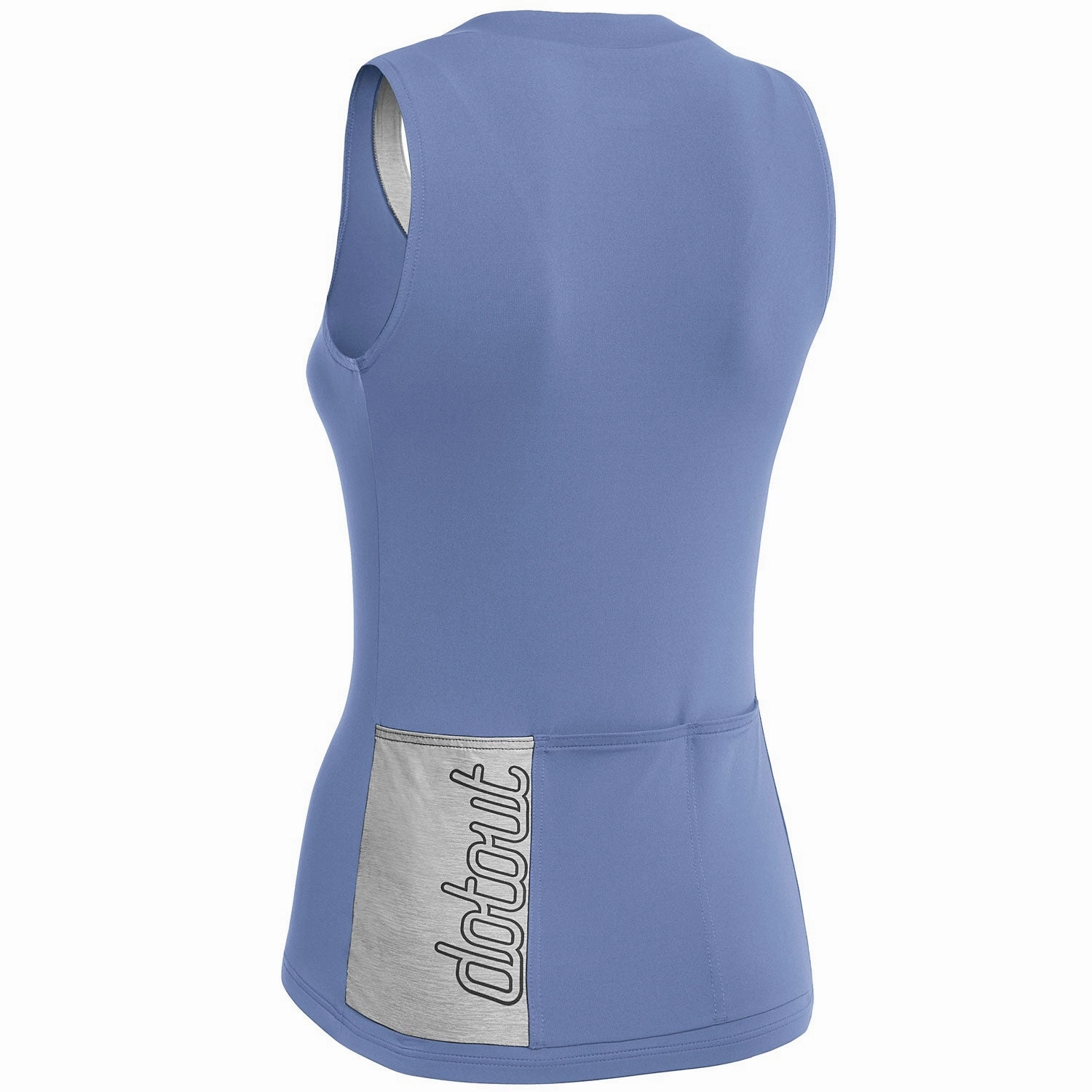 Dotout Crew sleeveless jersey women - Light blue
