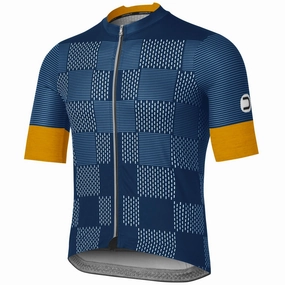 Dotout Damier jersey - Blue