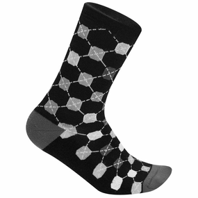 Dotout Dots Winter Socks - Black Grey 