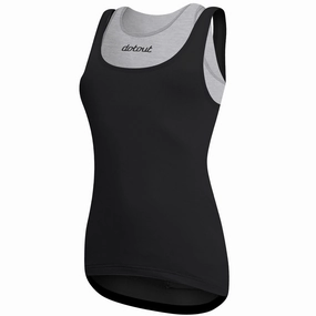 DotOut Elite woman's top - Black grey