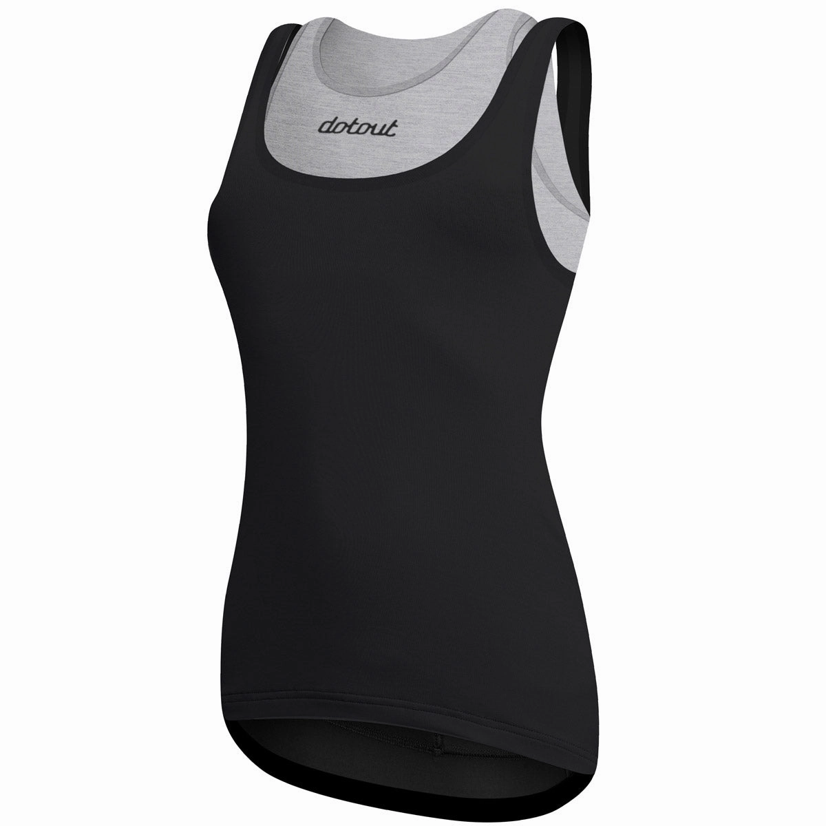 DotOut Elite woman's top - Black grey