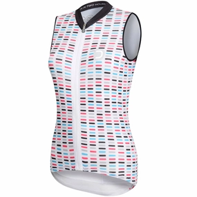 DotOut Flash woman sleeveless jersey - White multicolor