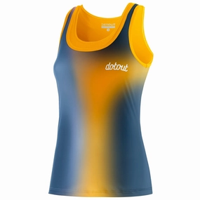 Dotout Flash women top - Blue yellow
