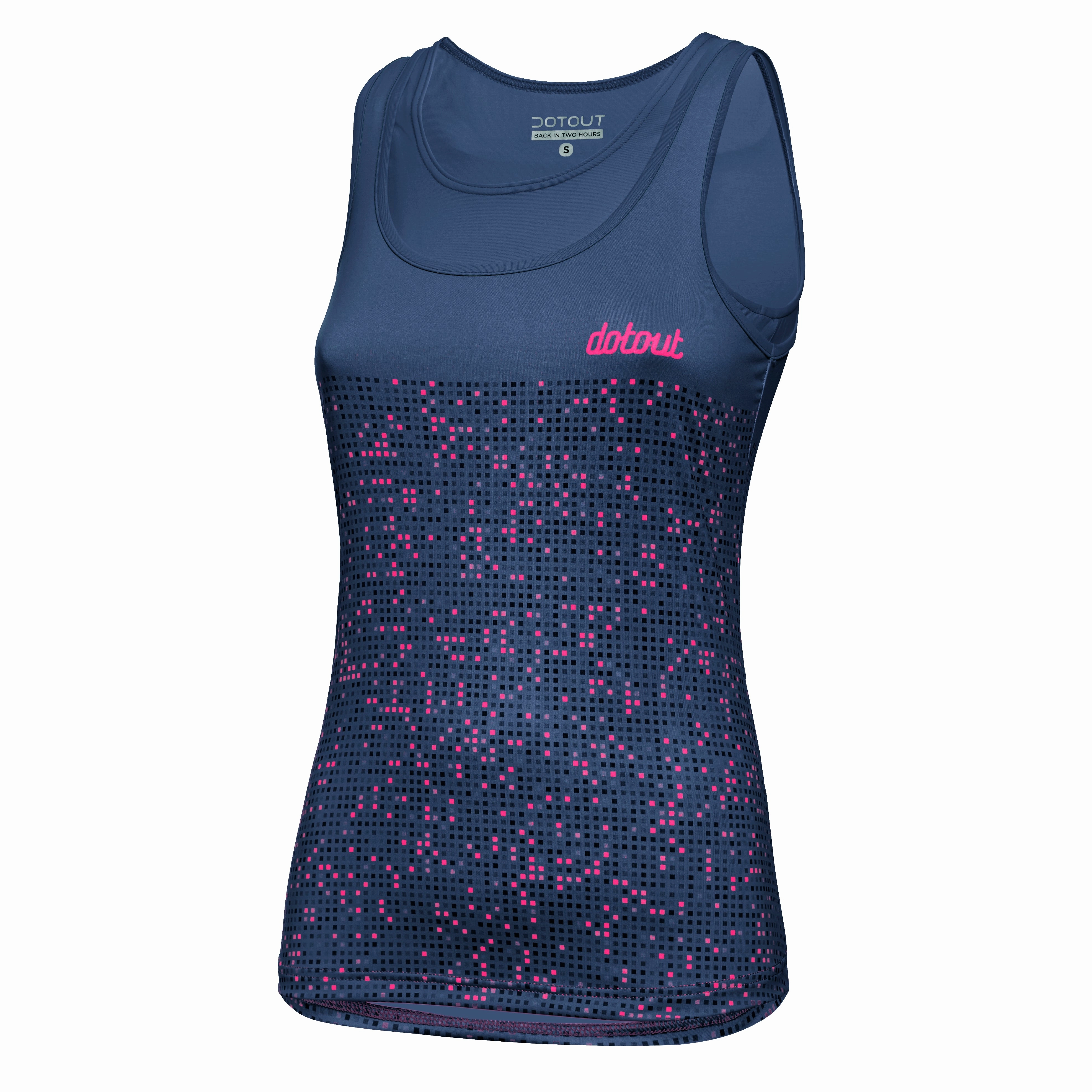 Dotout Flash women top - Dark blue