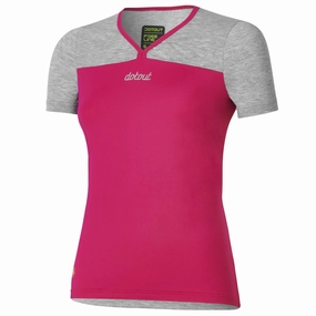 Dotout Flip woman T-shirt - Fuchsia