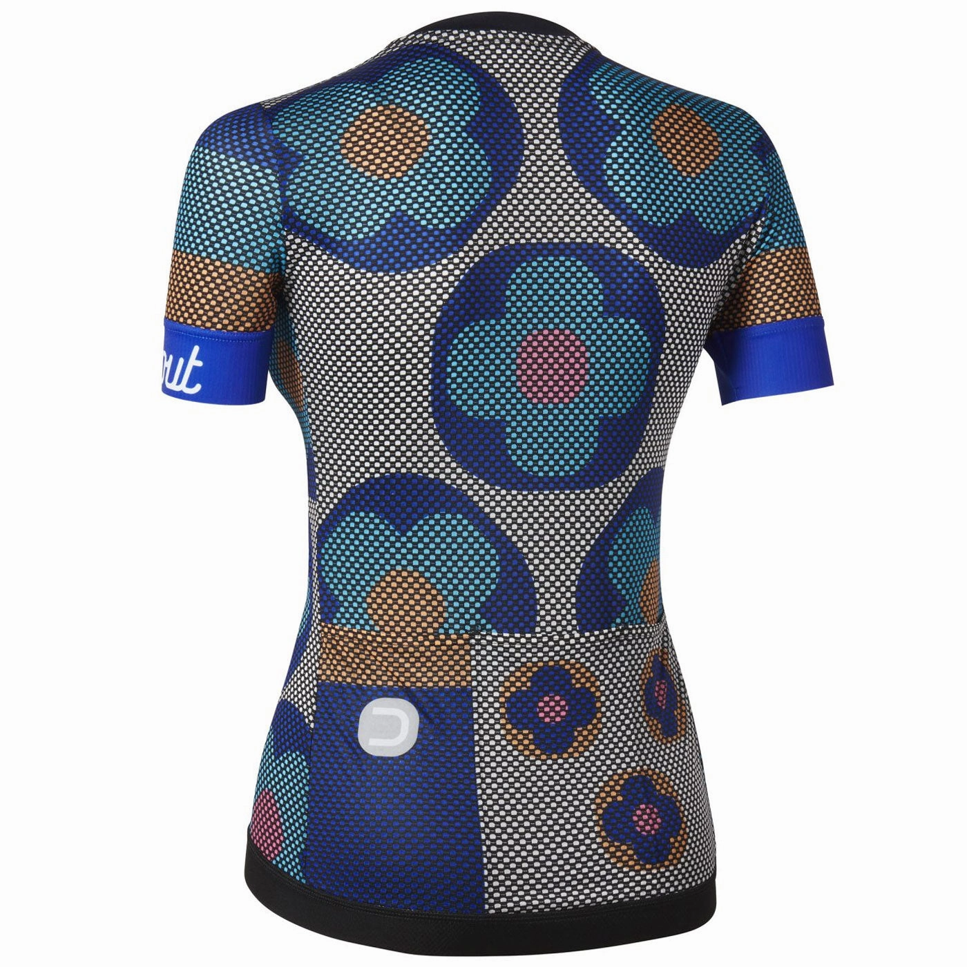 Dotout Flower woman jersey - Blue