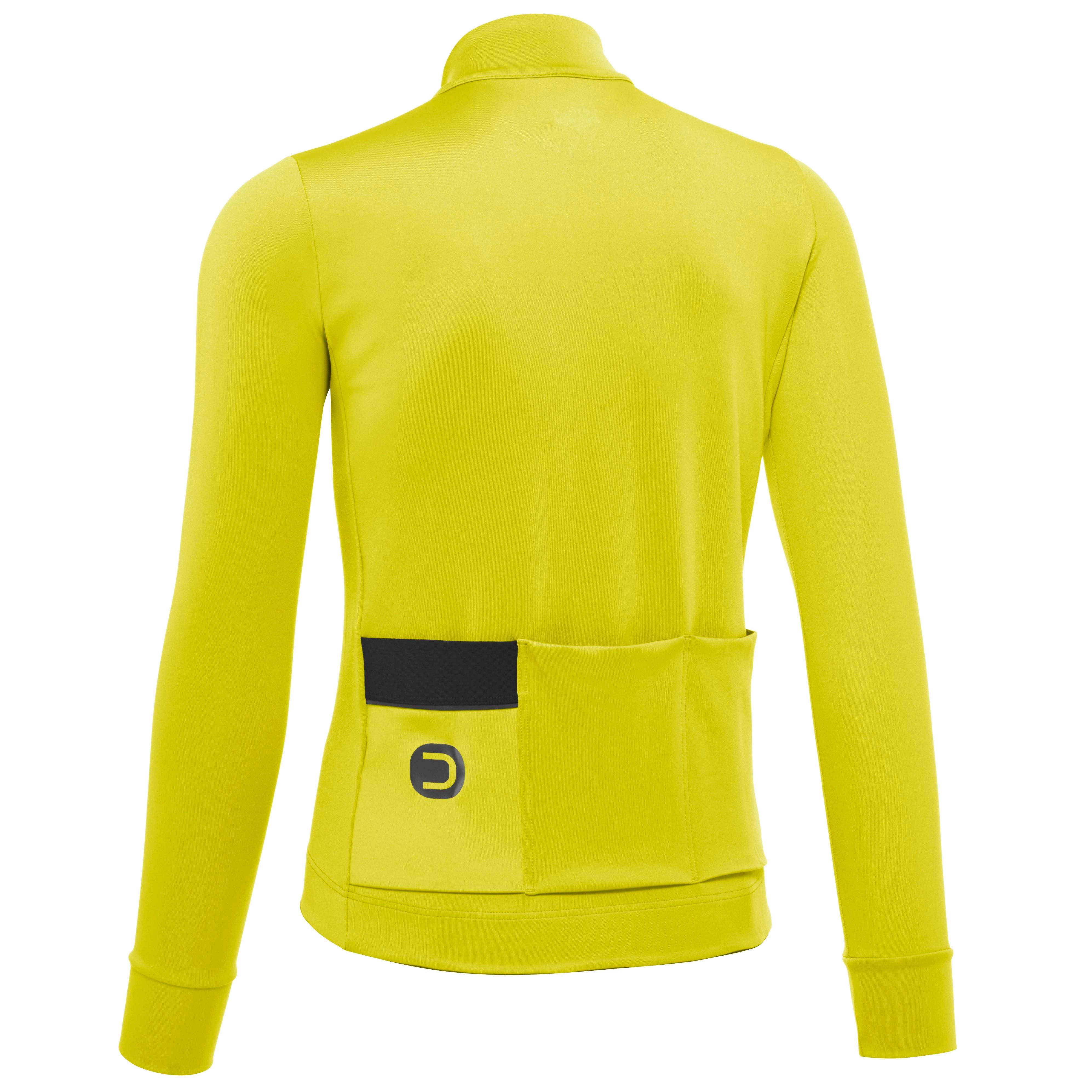 Dotout Galaxy 2.0 long sleeve jersey - Yellow fluo