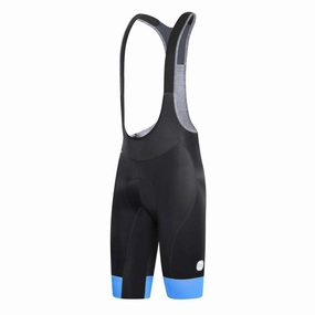 DotOut Icon.2 Bib Shorts - Black Light Blue