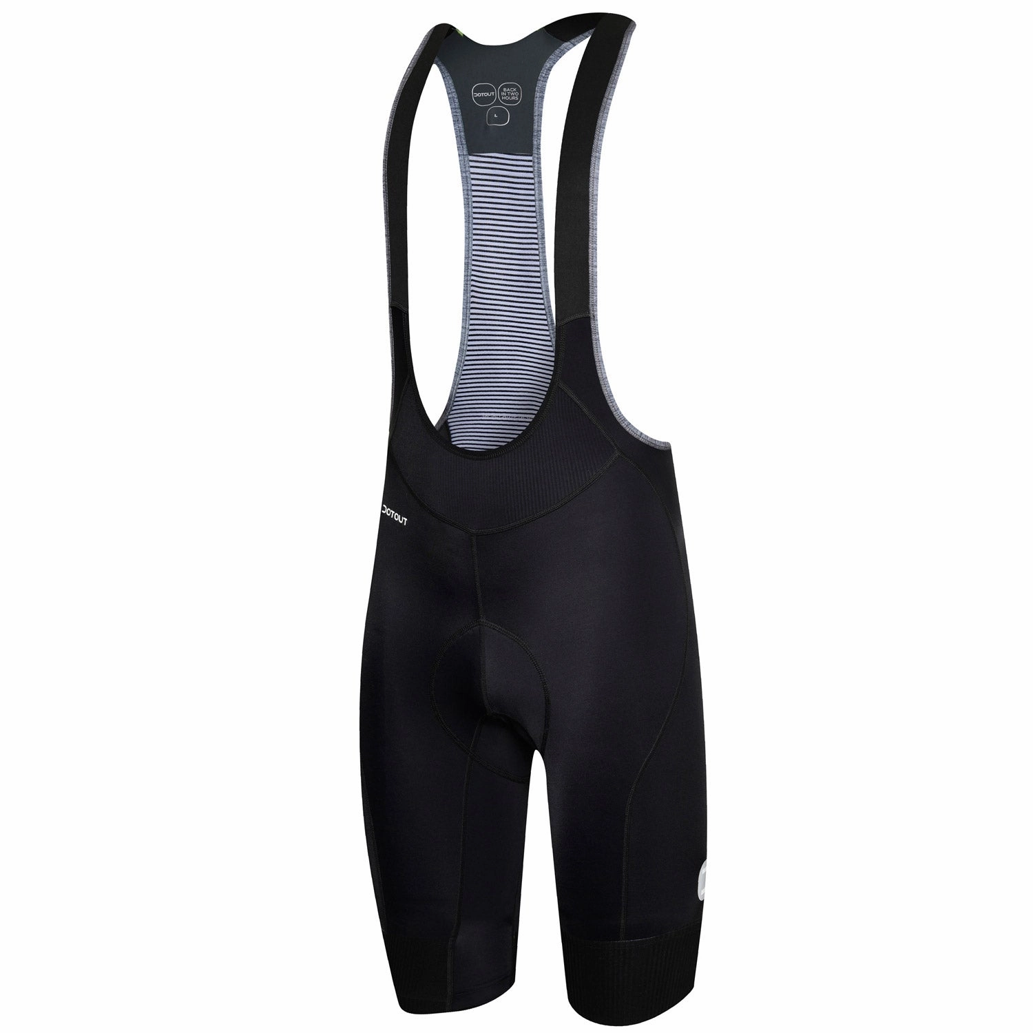 Dotout Icon bib shorts - Black