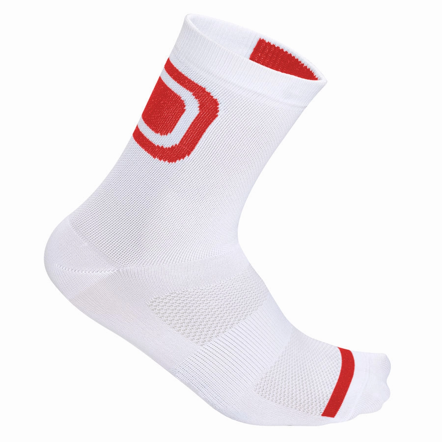 DotOut Logo 13 socks - White Red