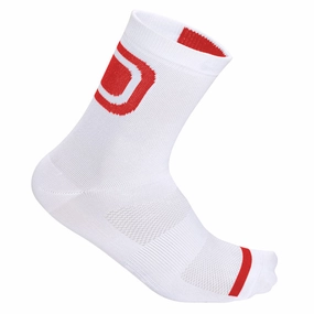 DotOut Logo 13 socks - White Red