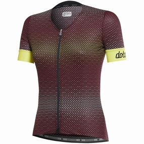Dotout Rainbow women jersey - Pink yellow