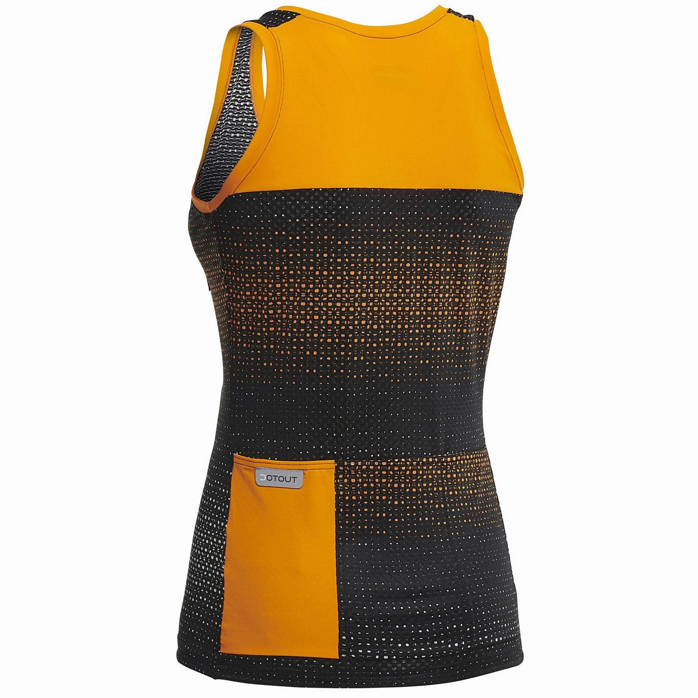 Dotout Rainbow women Top - Black orange