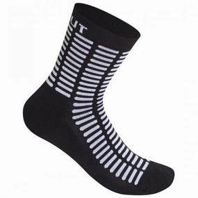 Dotout Row Socks - Black White 