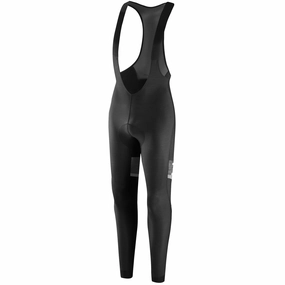 Dotout Stripe bib tight - Black grey
