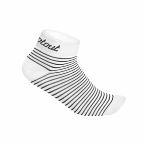 DotOut Stripe Mid socks - White