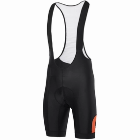 Dotout Tour Bibshorts - Black Orange