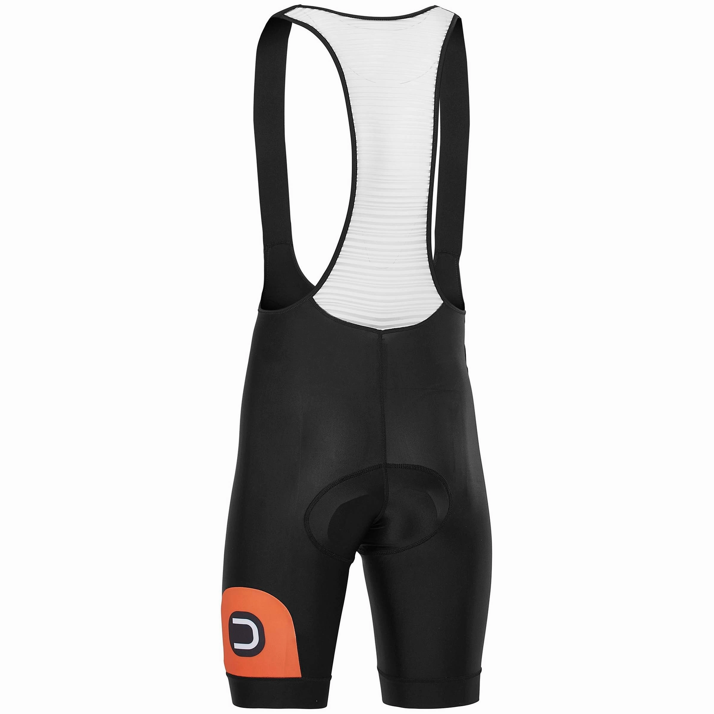 Dotout Tour Bibshorts - Black Orange
