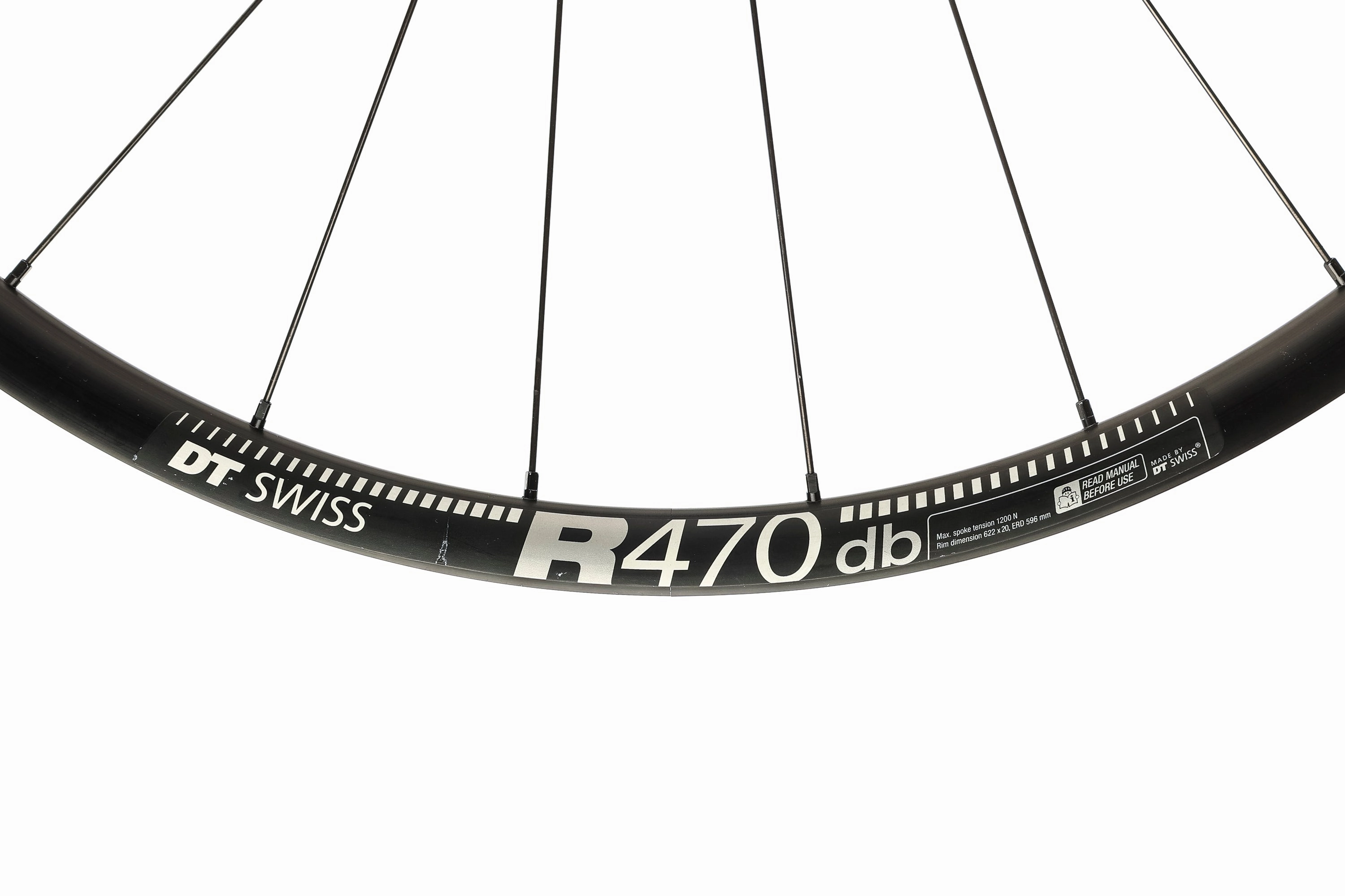 DT Swiss R 470 Aluminum Tubeless 700c Wheelset