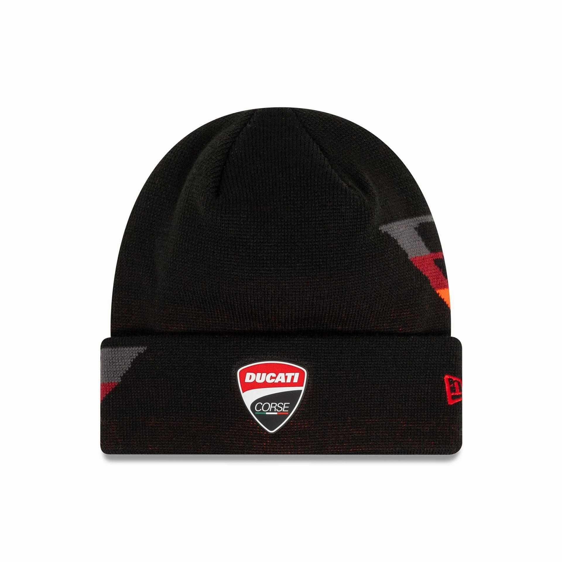 Dont Wait Save Today Steal Todays Offer Ducati Motor Logo Gradient Side Black Cuff Knit Beanie Hat