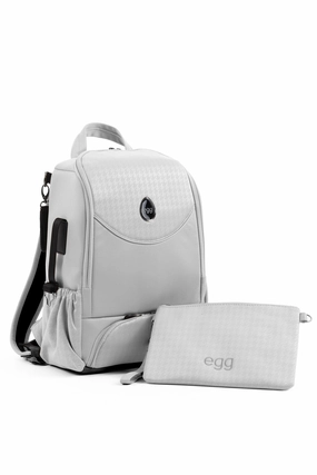Mega Online Discount Egg 3 Top Loader Backpack - Houndstooth Silver