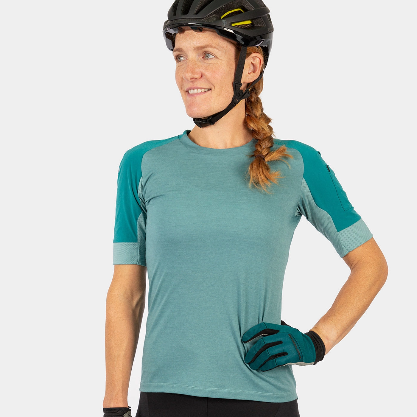 Endura GV500 woman jersey - Green