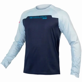 Endura MT500 Burner long sleeves jersey - Blue