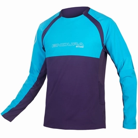 Endura MT500 Burner long sleeves jersey - Blue