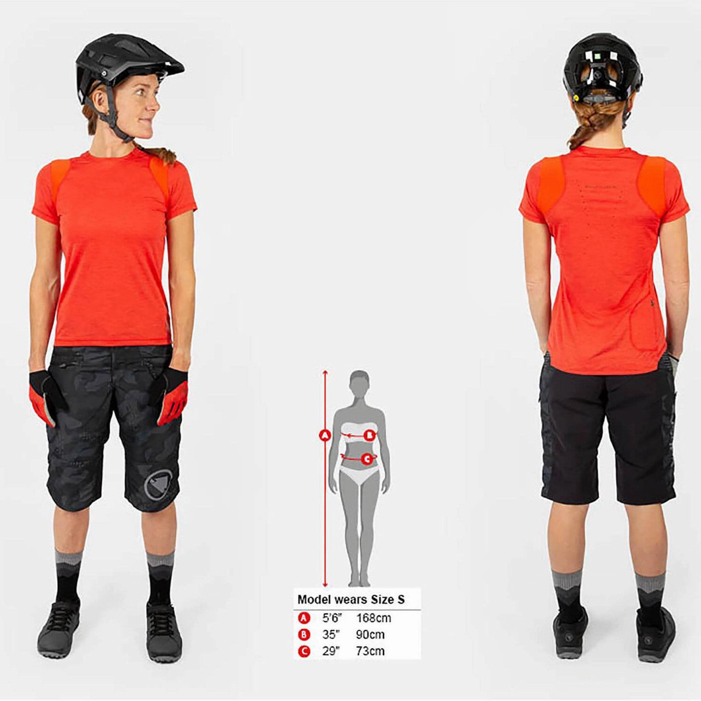 Endura SingleTrack woman jersey - Red