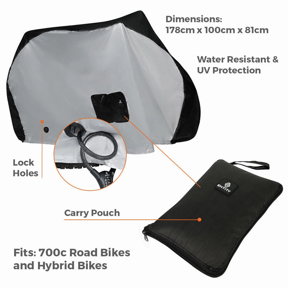 Entity RC30 Waterproof Bicycle Cover for Road Bikes