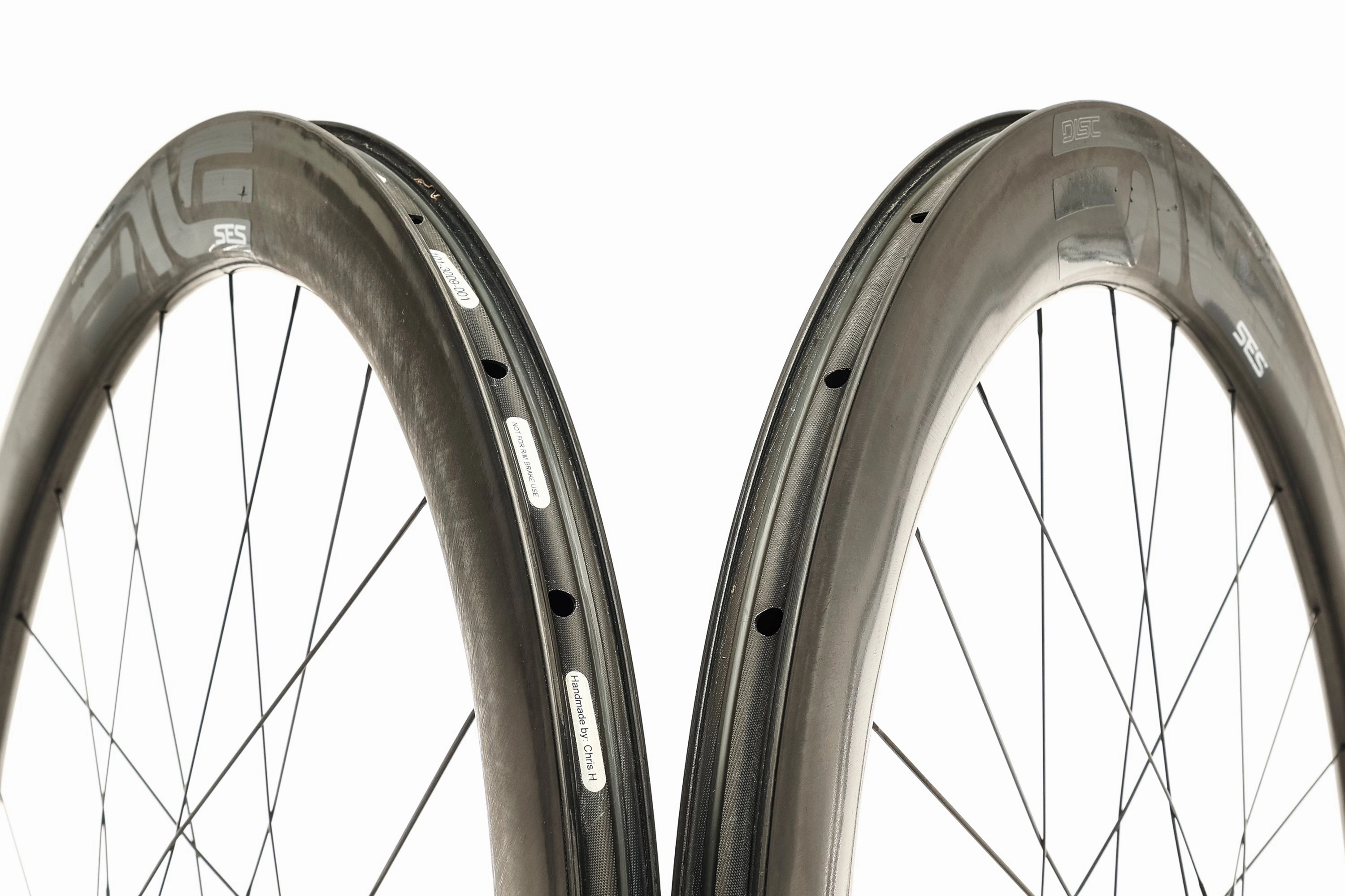 ENVE SES 5.6 w/ Chris King Hubs Carbon Tubeless 700c Wheelset