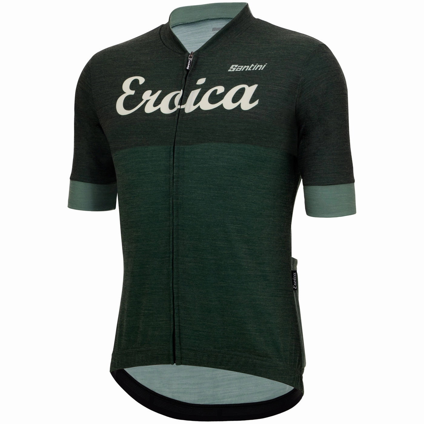 Eroica Luce wool jersey - Green