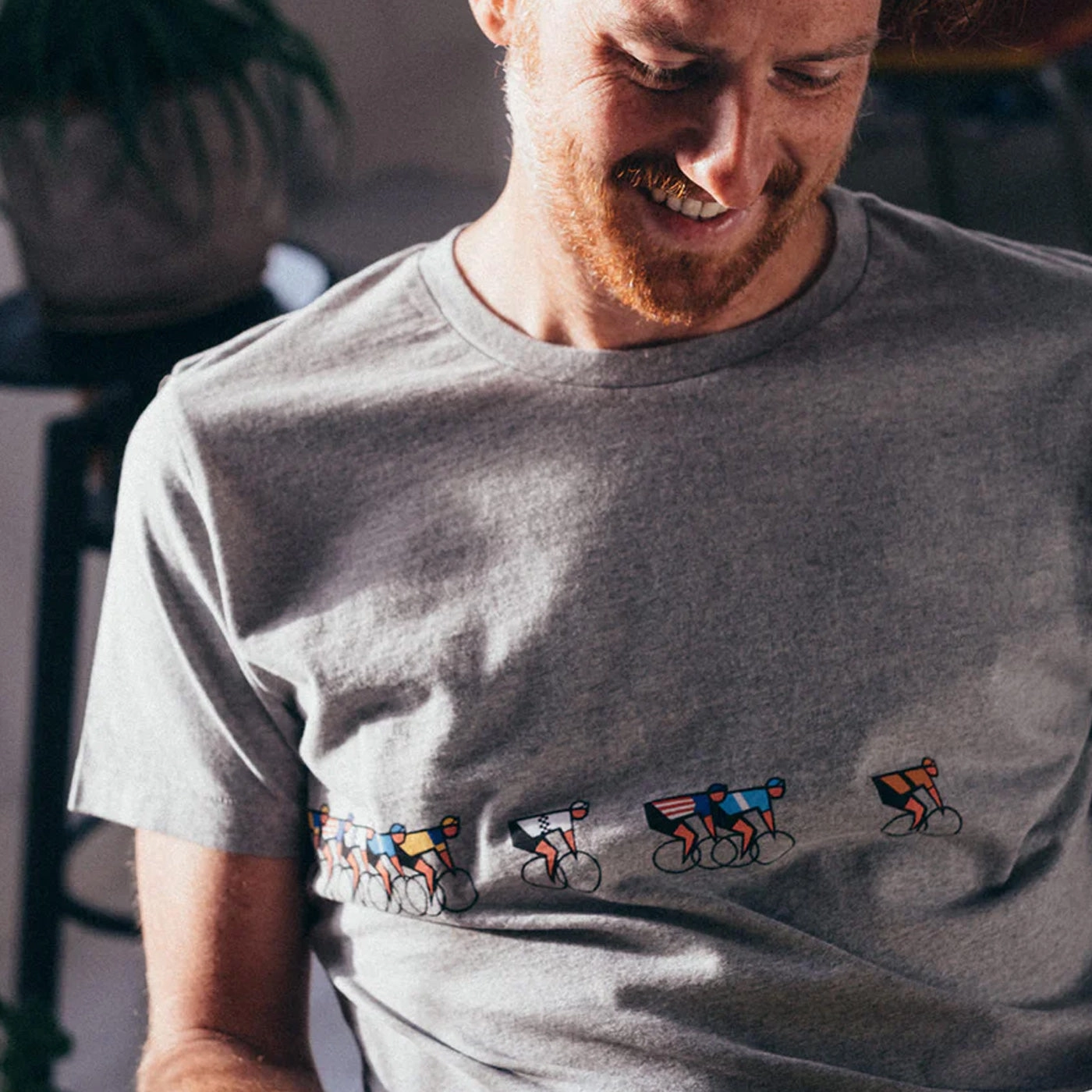 Erstwhile Tete de la Course 70S T-Shirt - Grey