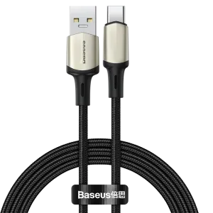 Dont Miss These Savings Baseus Cafule Vooc Certified Usb Type C 5A Quick Charging Cable 5A 1M Black(Catklf-Va01)