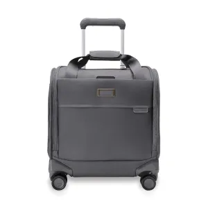 Dont Miss This Steal Mega Discount Event Briggs & Riley Baseline Cabin Spinner - Steel