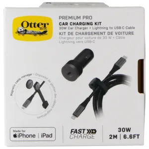 Otterbox (6.6Ft) Premium Pro 8-Pin Lightning To Usb-C Car Charging Kit (30W) Shop Grab Now
