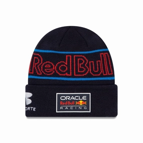 Red Bull Racing Youth Sergio Perez Team Dark Blue Cuff Knit Beanie Hat Shop Save Today