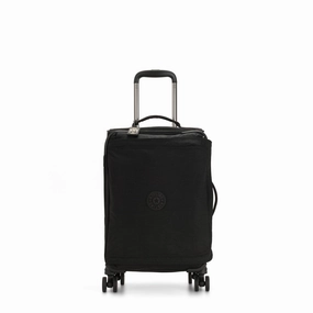 Kipling Spontaneous Small Rolling Luggage - Black Noir Instant Discount