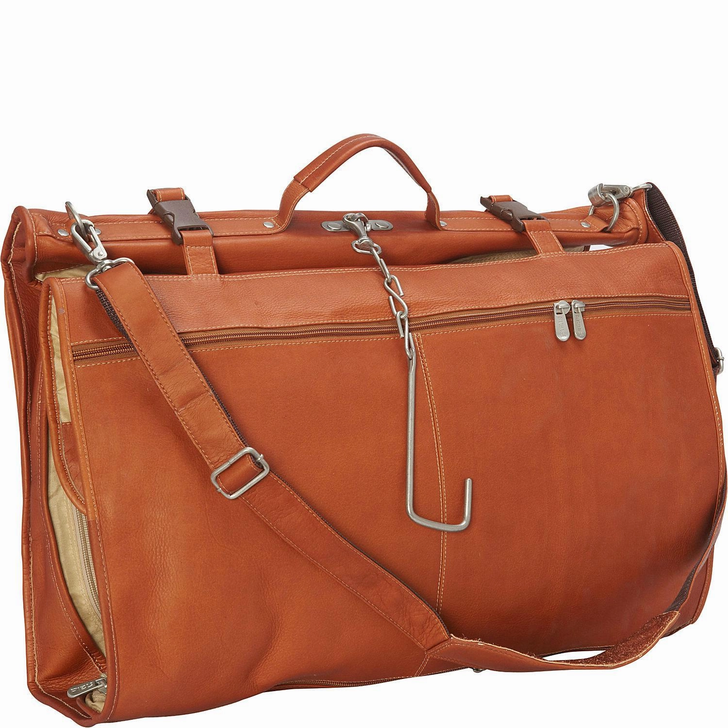 Grab It Before Gone Piel Leather Tri-Fold Garment Bag