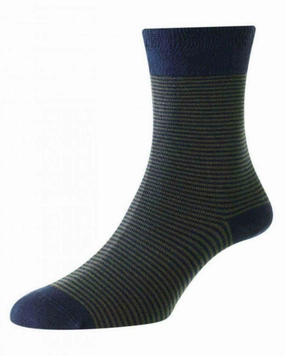 Hj Hall Narrow Stripe Bamboo Comfort Top Socks Grab Todays Deal Hot Clearance Now