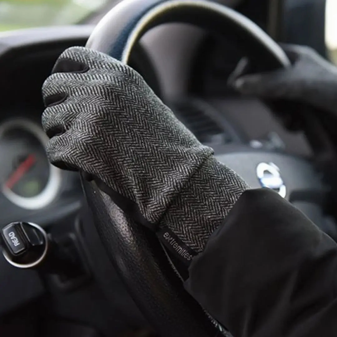 Extremities Herringbone Touchscreen Liner Glove Special Deals Online Weekend Flash Offer